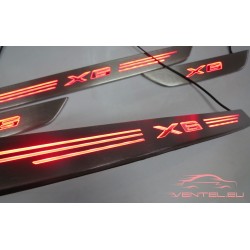 EXCLUSIVE DOOR LED SILL PLATES FOR BMW X6 E71 WITH ILLUMINATION