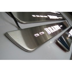 EXCLUSIVE DOOR LED SILL PLATES FOR MERCEDES S-Class W222 WITH ILLUMINATION