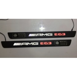 EXCLUSIVE DOOR LED SILL PLATES WITH ILLUMINATION FOR MERCEDES E-CLASS W212 2009 up