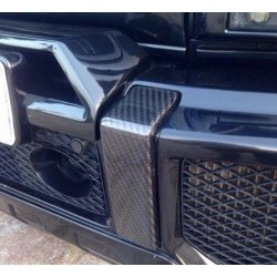 FRONT BUMPER CARBON COVER FOR MERCEDES AMG STYLE W463 G55 G63 G65 BRABUS