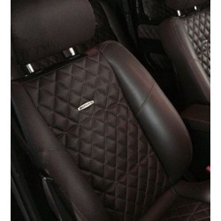 EXCLUSIVE HANDMADE LOGO IN THE CAR SEAT FOR AUDI