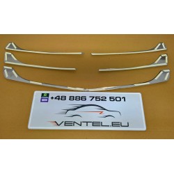 MERCEDES VITO V-CLASS W447 2014 up CHROME GRILLE COVERS TRIM KIT STAINLESS STEEL