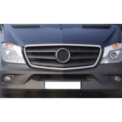 CHROME COVER AROUND GRILLE FOR MERCEDES SPRINTER W906 LIFT 2013 up