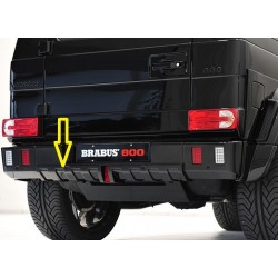 REAR DIFFUSOR CARBON FOR MERCEDES G-CLASS W463 BRABUS