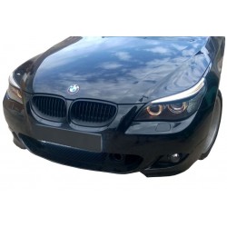 For BMW E60 5 Series 2004-2010 Car Headlight Eyebrow Eyelid Eyelash Cover  Trim Piano Black Sticker Pegatinas Para Coche Exterior - AliExpress