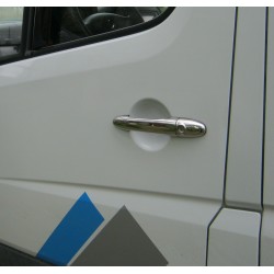 STAINLESS STEEL DOOR HANDLE COVERS FOR MERCEDES-BENZ SPRINTER W906, VW CRAFTER