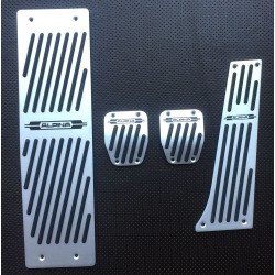 ALUMINUM PADS ON THE PEDALS MANUAL TRANSMISSION FOR BMW