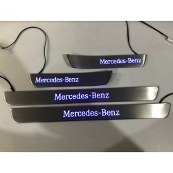 EXCLUSIVE DOOR LED SILL PLATES WITH ILLUMINATION FOR MERCEDES-BENZ C-CLASS W205