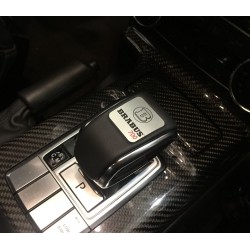 BRABUS LOGO IN THE GEAR SHIFT KNOB FOR MERCEDES-BENZ G-CLASS W463