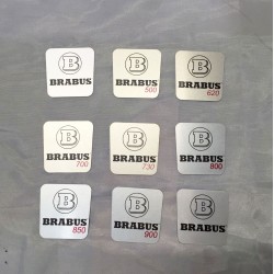 BRABUS LOGO IN THE GEAR SHIFT KNOB FOR MERCEDES-BENZ G-CLASS W463