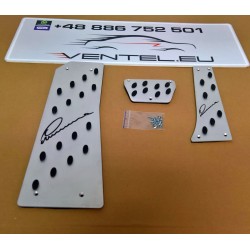 ALUMINUM PADS ON THE PEDALS STYLE FOR BMW F10, F11, F15, F16