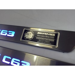 EXCLUSIVE DOOR LED SILL PLATES WITH ILLUMINATION FOR MERCEDES-BENZ C-CLASS W204