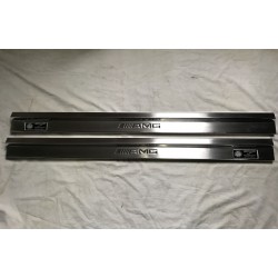 EXCLUSIVE DOOR LED SILL PLATES WITH ILLUMINATION FOR MERCEDES-BENZ W124 COUPE