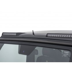 CARBON FRONT ROOF SPOILER WITH LED DRL LIKE BRABUS STYLE 2017 FOR MERCEDES-BENZ G-CLASS W463