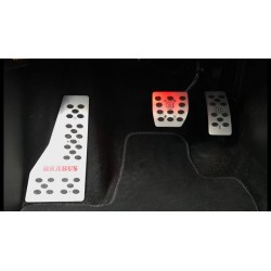 ALUMINUM PADS ON THE PEDALS FOR SMART FORTWO III 453