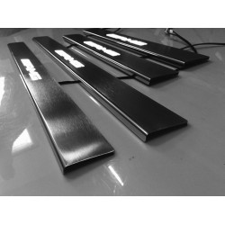 EXCLUSIVE DOOR LED SILL PLATES WITH ILLUMINATION FOR MERCEDES-BENZ E-CLASS W210