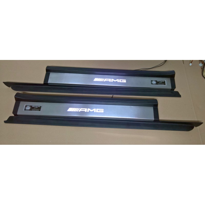 EXCLUSIVE DOOR LED SILL PLATES WITH ILLUMINATION STYLE AMG FOR MERCEDES-BENZ SLK R171