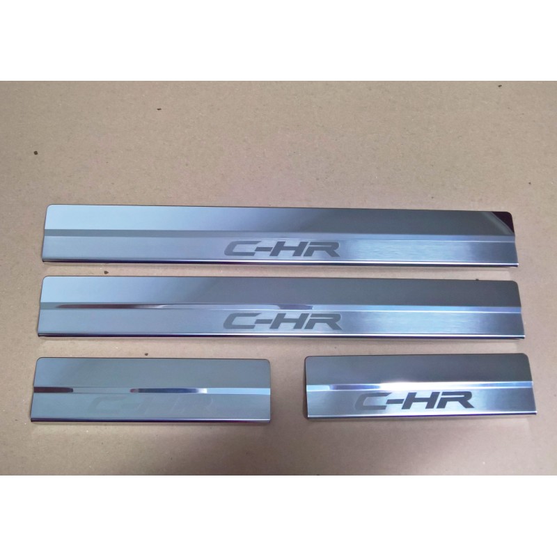 DOOR SILL PLATES FOR TOYOTA C-HR 2016 up