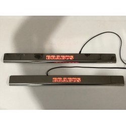EXCLUSIVE DOOR LED SILL PLATES WITH ILLUMINATION FOR SMART FORTWO 450 or 451