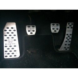 ALUMINUM PADS ON THE PEDALS FOR HONDA CIVIC 8 2006 up