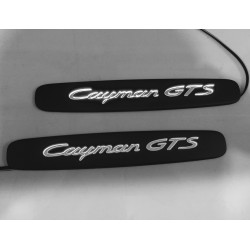 EXCLUSIVE DOOR LED SILL PLATES WITH ILLUMINATION FOR PORSCHE CAYMAN
