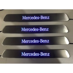 EXCLUSIVE DOOR LED SILL PLATES WITH ILLUMINATION FOR MERCEDES VITO V-CLASS W447 2014 UP