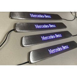 EXCLUSIVE DOOR LED SILL PLATES WITH ILLUMINATION FOR MERCEDES VITO V-CLASS W447 2014 UP