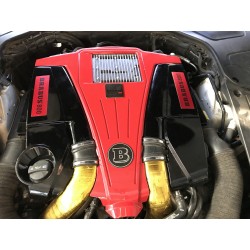HANDMADE LOGO IN THE ENGINE STYLE BRABUS FOR MERCEDES-BENZ