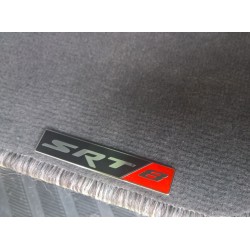 EXCLUSIVE HANDMADE LOGO IN THE CAR MAT FOR SRT8