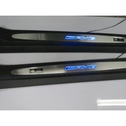 EXCLUSIVE DOOR LED SILL PLATES WITH ILLUMINATION FOR AUDI R8 2006 up