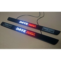 EXCLUSIVE DOOR LED SILL PLATES WITH ILLUMINATION FOR SMART FORTWO III 453