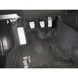 ALUMINUM PADS ON THE PEDALS for SUBARU FORESTER SJ 2012 up