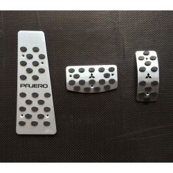ALUMINUM PADS ON THE PEDALS for MITSUBISHI PAJERO III WAGON 1998 up