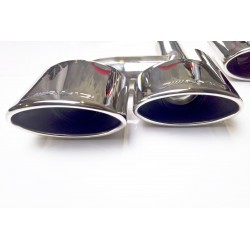 MUFFLER EXHAUST STAINLESS STEEL STYLE AMG for MERCEDES-BENZ C-Class w204 SLK R171