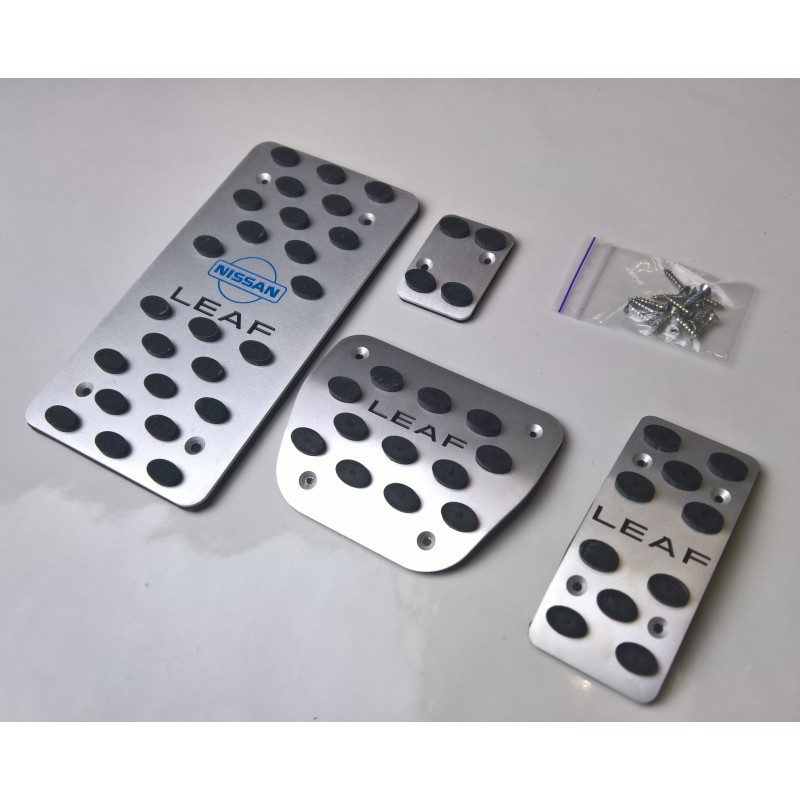 ALUMINUM PADS ON THE PEDALS for NISSAN LEAF ZE0 2011 up