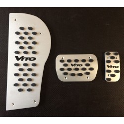 ALUMINUM PADS ON THE PEDALS for MERCEDES-BENZ w639 VITO