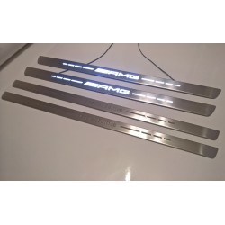 EXCLUSIVE DOOR LED SILL PLATES FOR MERCEDES-BENZ S-CLASS C217 WITH ILLUMINATION