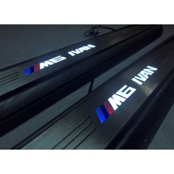 EXCLUSIVE DOOR LED SILL PLATES WITH ILLUMINATION for BMW 6 E63 E64
