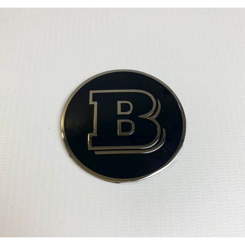 Brabus Style 125R Exklusives Metallabzeichen-Logo-Emblem-Set Smart