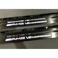 EXCLUSIVE DOOR LED SILL PLATES WITH ILLUMINATION for MERCEDES-BENZ CLK W208
