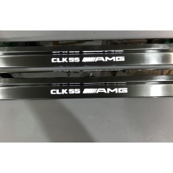 EXCLUSIVE DOOR LED SILL PLATES WITH ILLUMINATION for MERCEDES-BENZ CLK W208