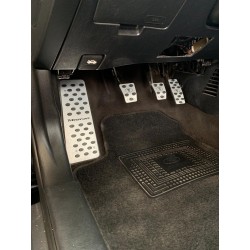 ALUMINUM PADS ON THE PEDALS for HYUNDAI TIBURON GK 2002 up