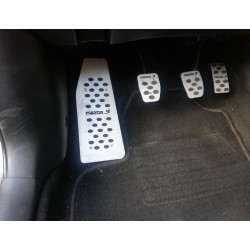 ALUMINUM PADS ON THE PEDALS for MAZDA 3 2003 UP