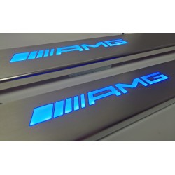 EXCLUSIVE DOOR LED SILL PLATES WITH ILLUMINATION for MERCEDES-BENZ CLS W219