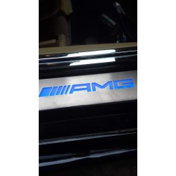 EXCLUSIVE DOOR LED SILL PLATES WITH ILLUMINATION for MERCEDES-BENZ CLS W219