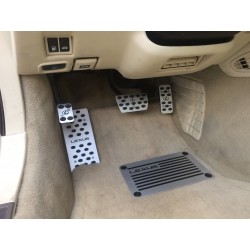 ALUMINUM PADS ON THE PEDALS for LEXUS SC 430 2001 up