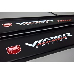 EXCLUSIVE DOOR LED SILL PLATES WITH ILLUMINATION for DODGE VIPER 2008 up