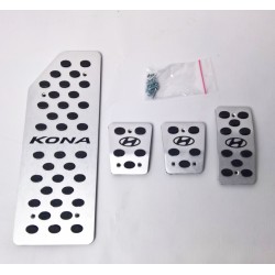 ALUMINUM PADS ON THE PEDALS for HYUNDAI KONA 2017 up