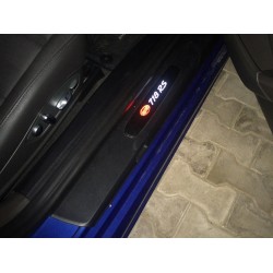 EXCLUSIVE DOOR LED SILL PLATES WITH ILLUMINATION FOR PORSCHE CAYMAN