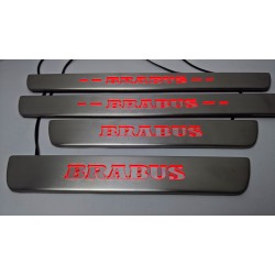 EXCLUSIVE DOOR LED SILL PLATES WITH ILLUMINATION FOR SMART FORFOUR III 453